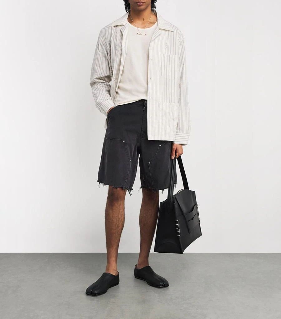 MAISON MARGIELA Washed Jeans Shorts 2