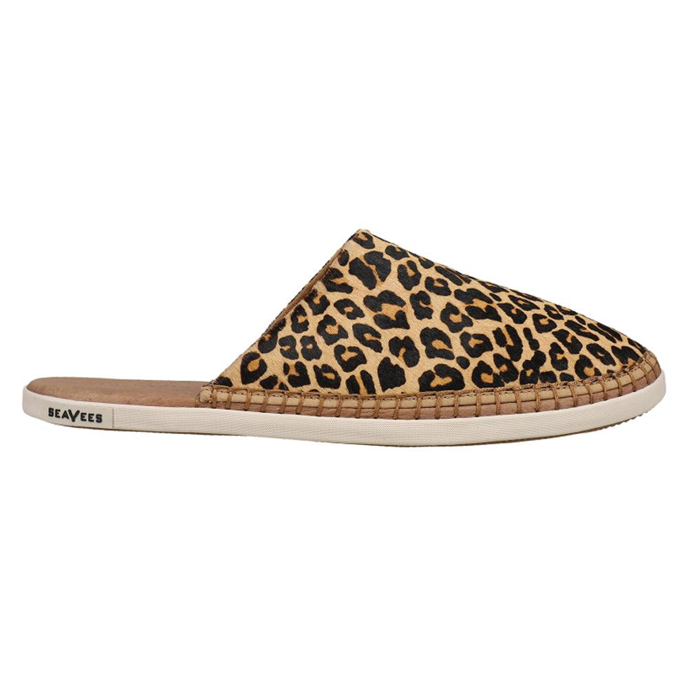 SeaVees Lido Slide Leopard Mules