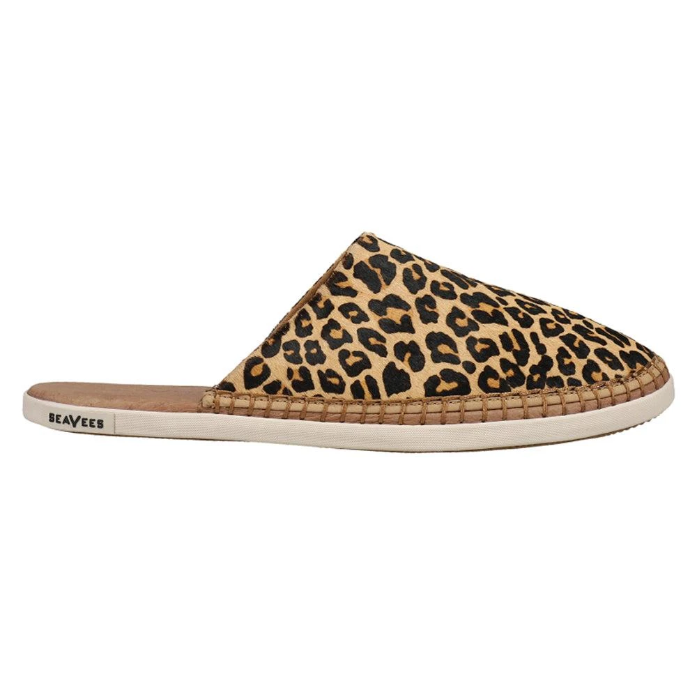 SeaVees Lido Slide Leopard Mules 1