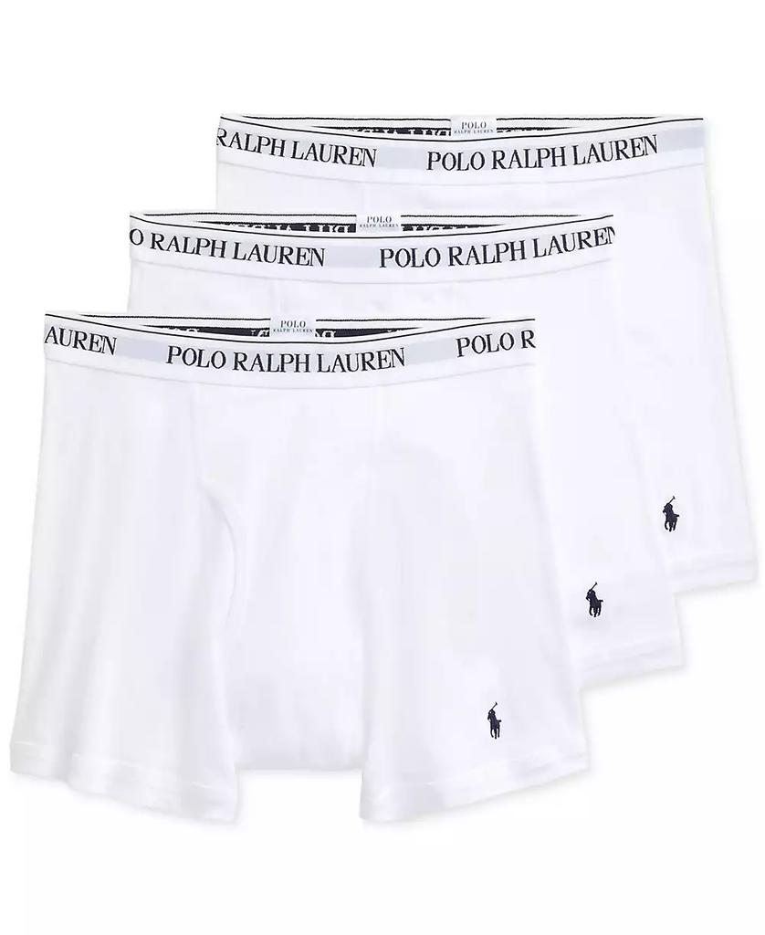 Ralph Lauren Men's 3-Pack Classic Cotton Boxer Briefs