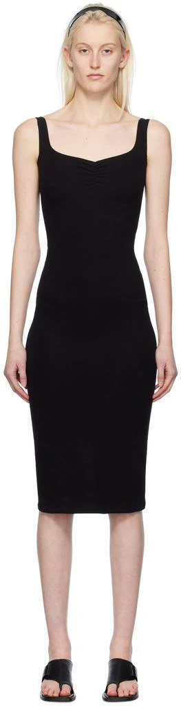 Gil Rodriguez Black Corazon Midi Dress 1