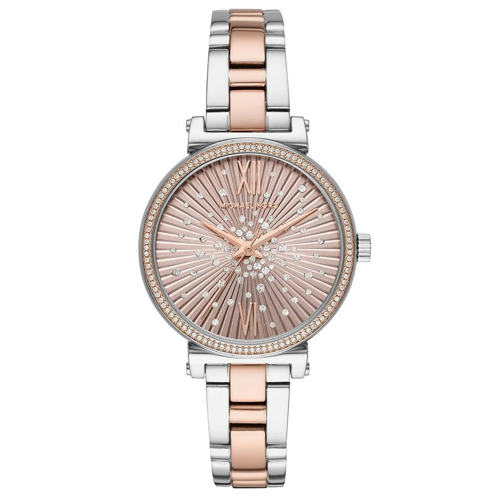 Michael Kors Sofie MK3972 Women's Two-Tone Quartz 36mm Watch 1