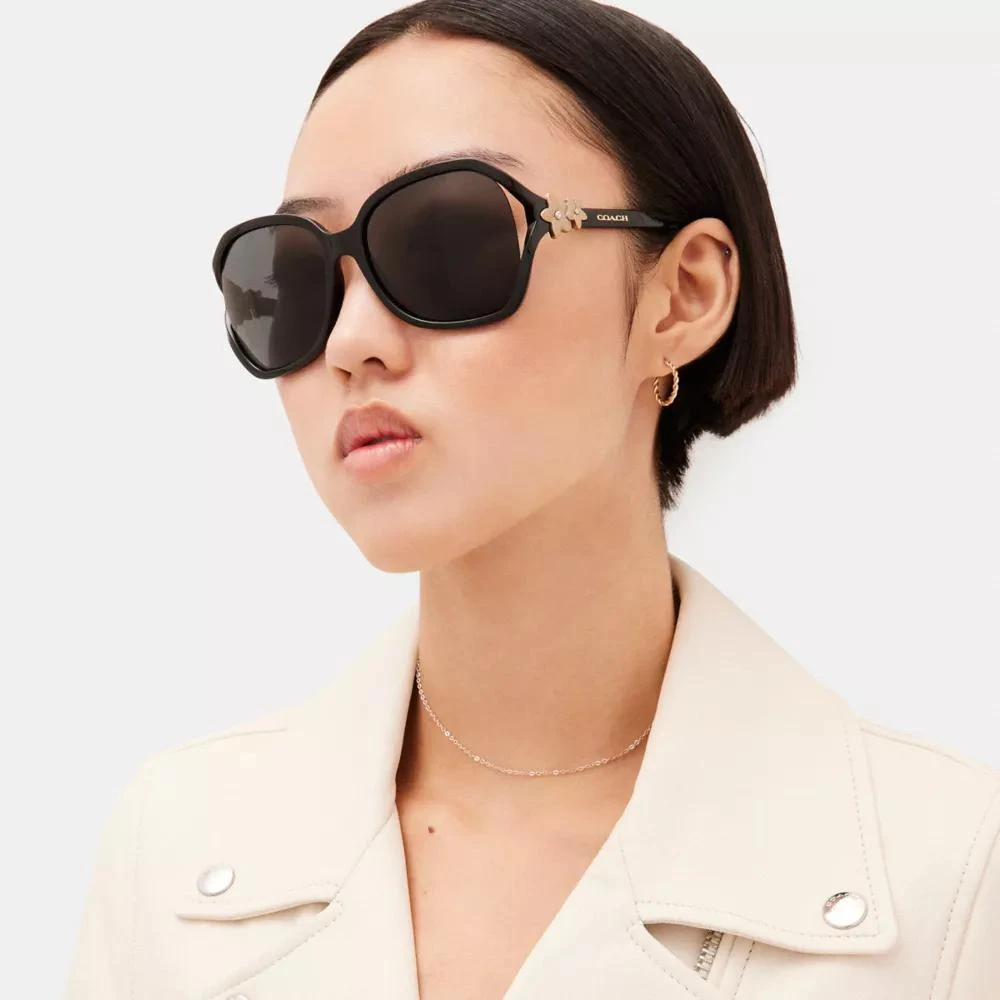Coach Integration Flower Sunglasses 2