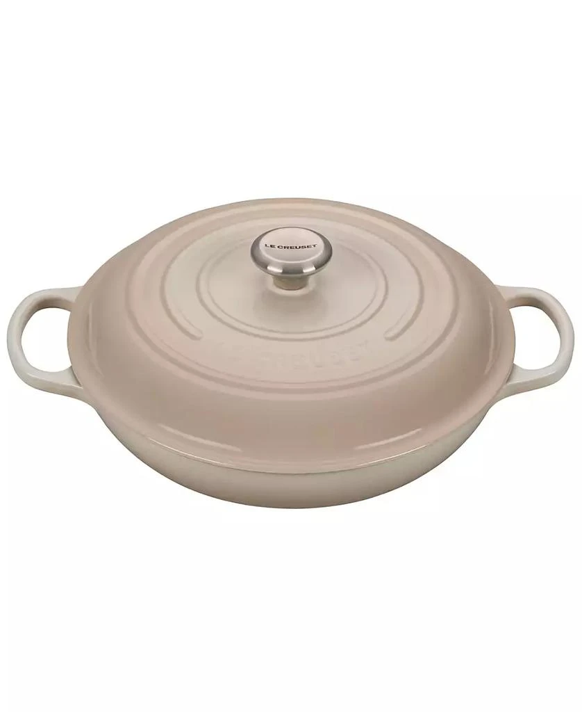 Le Creuset 3.5-Qt. Signature Enameled Cast Iron Braiser 1