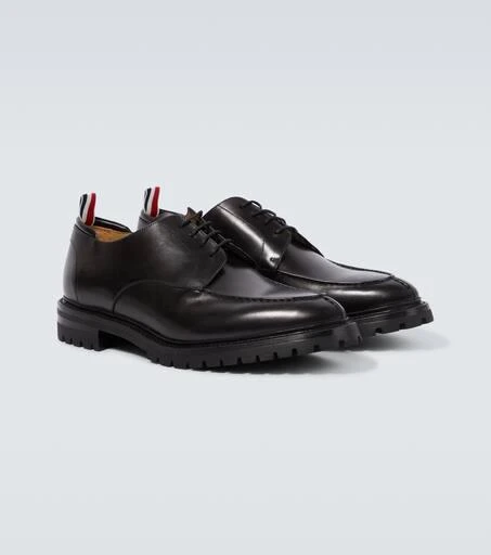 Thom Browne Apron Stitch leather Derby shoes 5