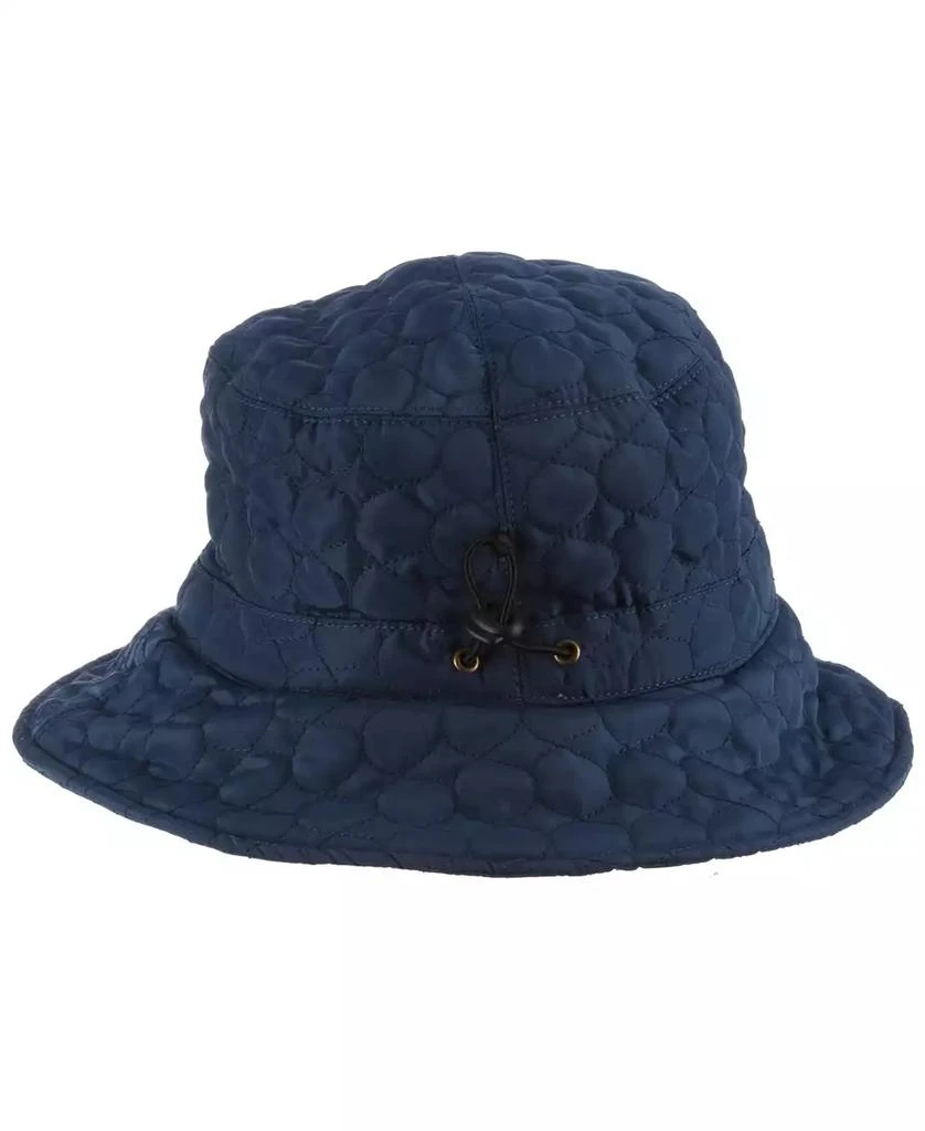SCALA Quilted Big Brim Rain Hat 2