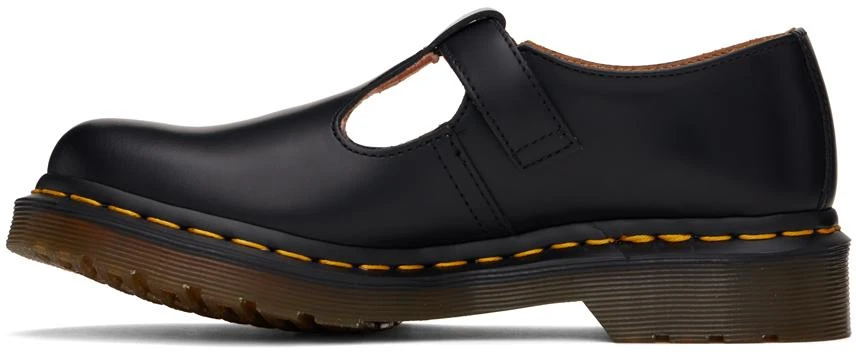 Dr. Martens Black Polley Smooth Leather Mary Jane Oxfords 3