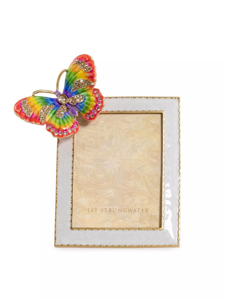 Jay Strongwater Nova Butterfly 3'' X 4'' Frame