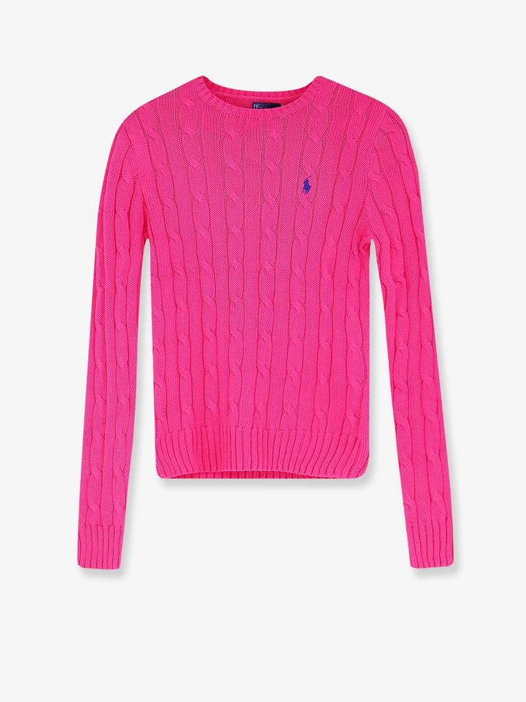 Ralph Lauren Cotton sweater with embroidered logo on the front