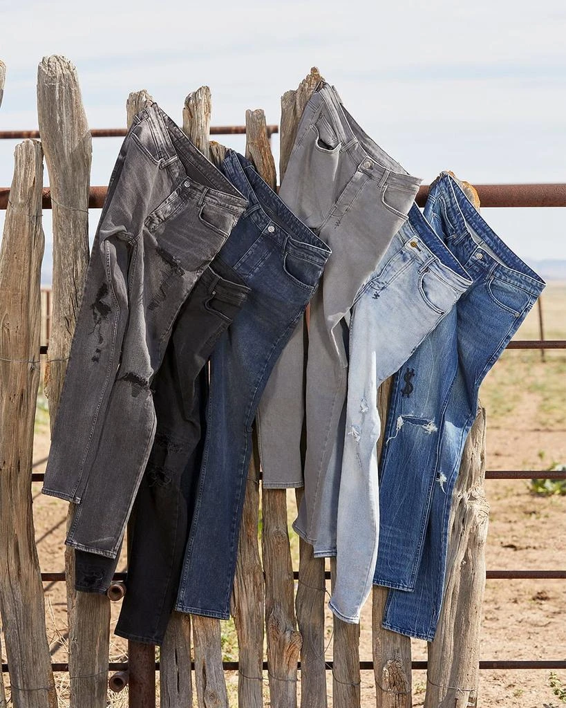 Ksubi Van Winkle Comik Angst Trashed Skinny Jeans in Black 2