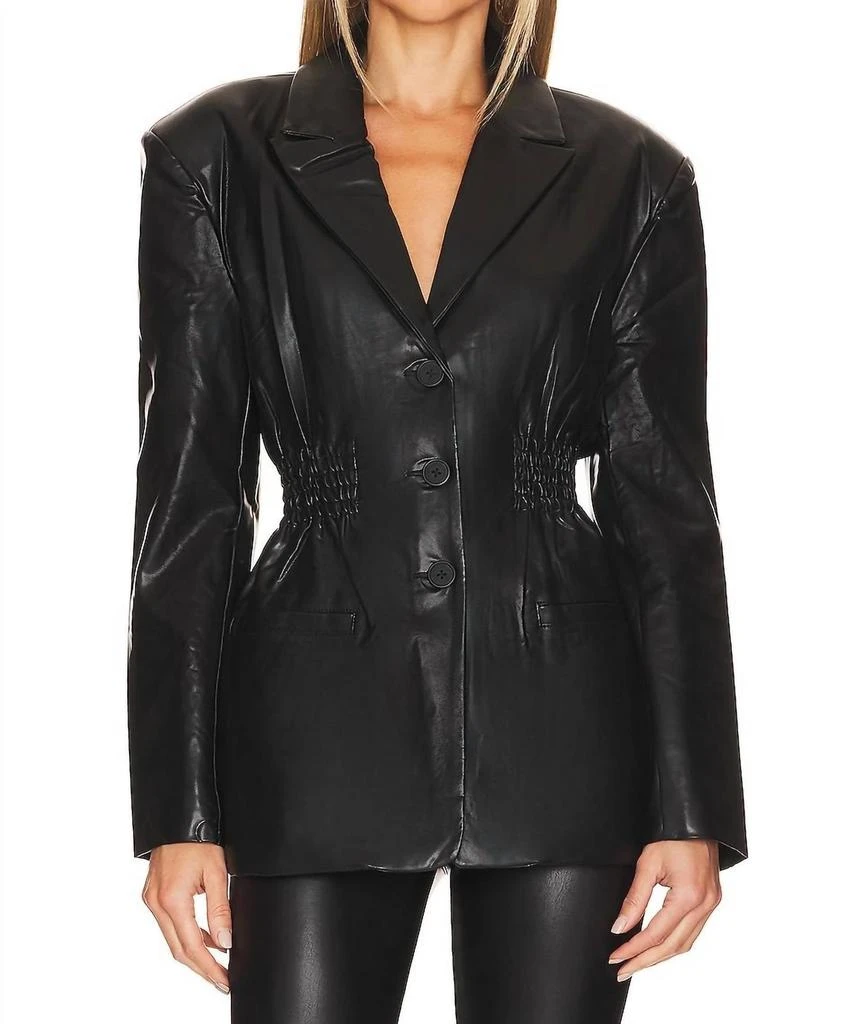 Steve Madden Frida Jacket In Black 1