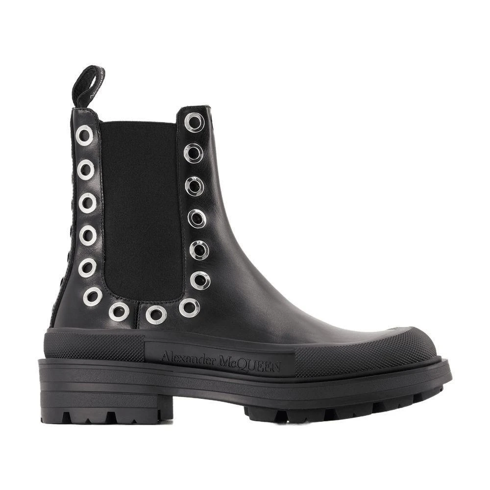 Alexander McQueen Tread Slick Ankle Boots – On Sale Now with  display picture 1