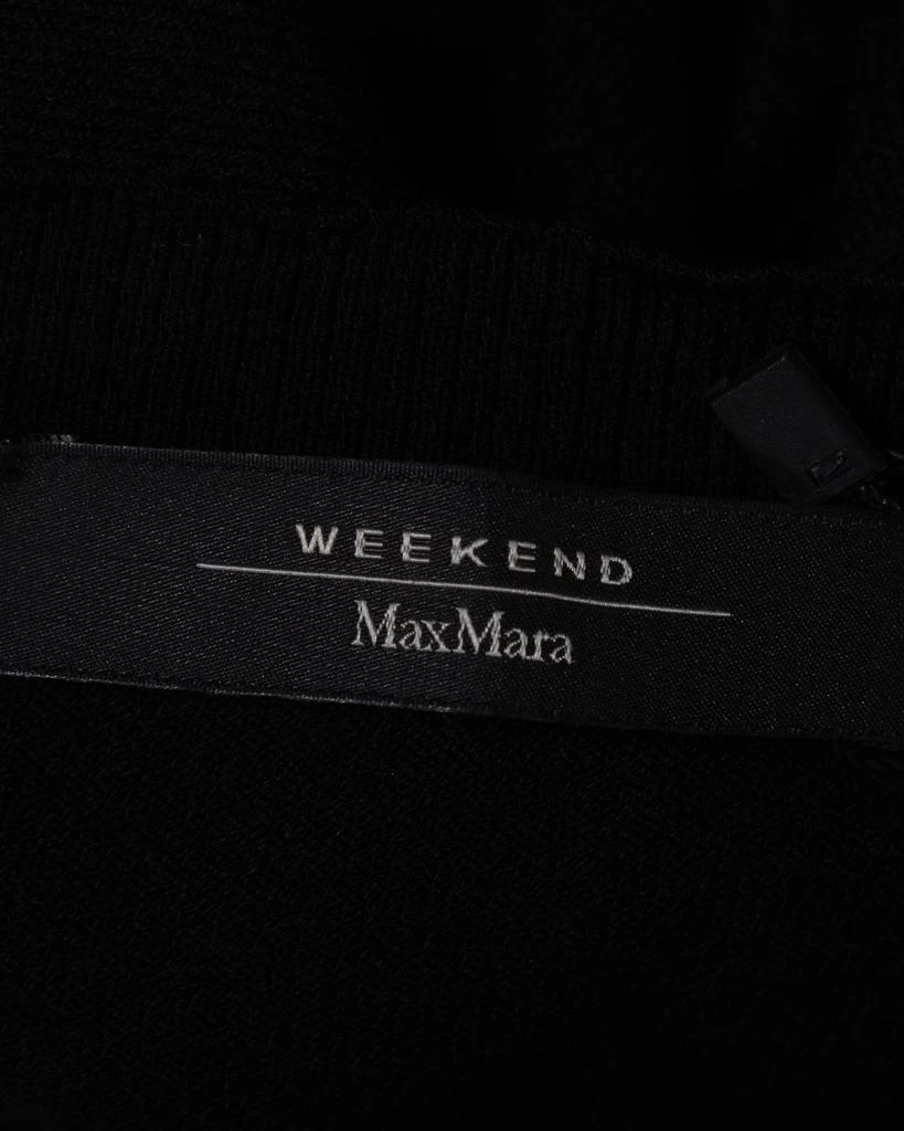 Max Mara Weekend Max Mara Weekend Cropped Cardigan in Black Viscose 4