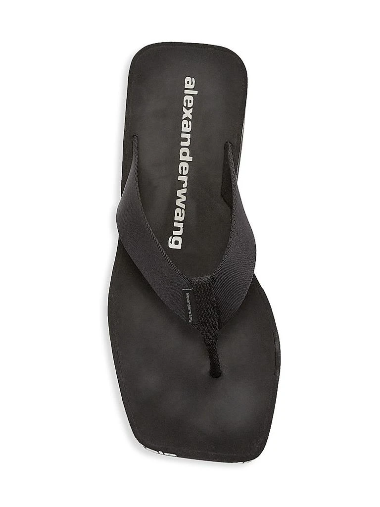 Alexander Wang AW Thong Wedge Mules 5