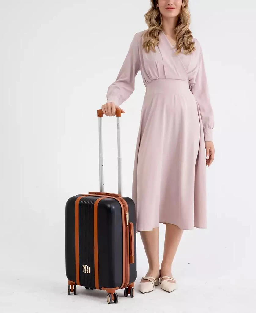 Badgley Mischka Mia Expandable Retro Luggage Set, 3 Piece 8