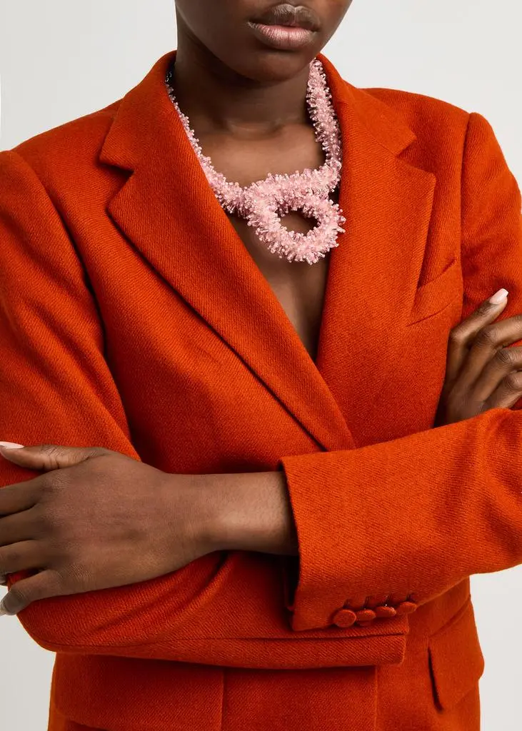 Dries Van Noten Loop beaded necklace 2