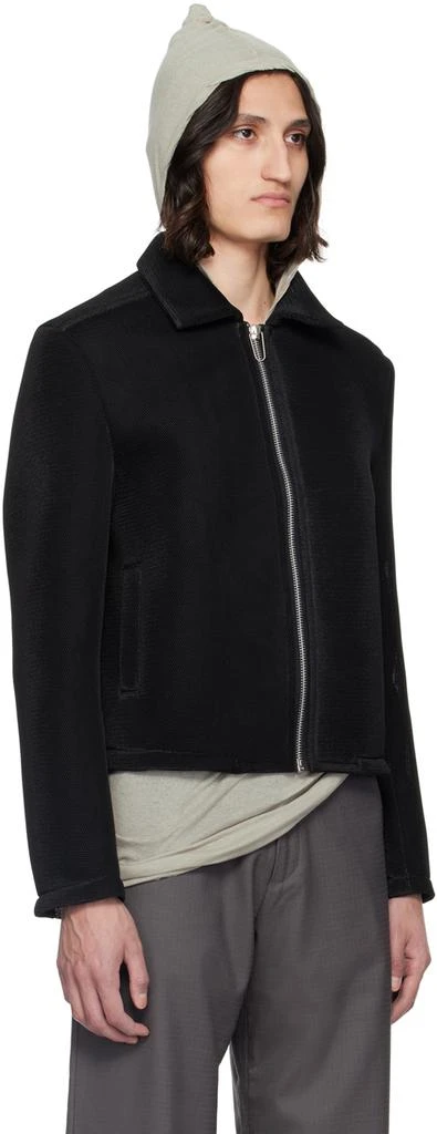 Omar Afridi Black Zip Jacket 2