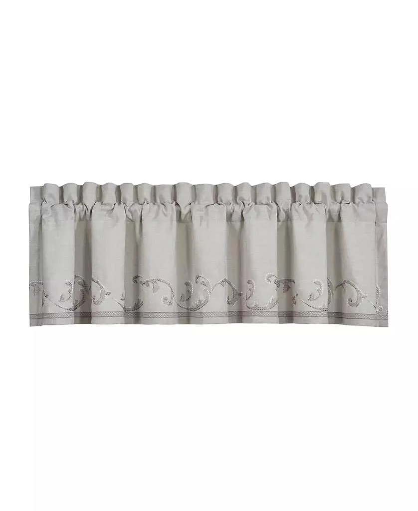 J Queen New York Angeline Straight Window Valance, 21.25" x 88" 1