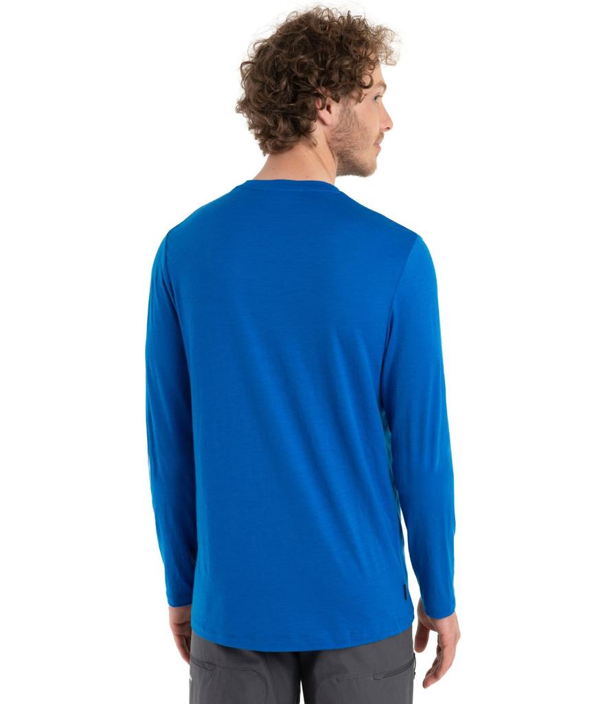 Icebreaker Tech Lite II Long Sleeve Tee Skiing Yeti