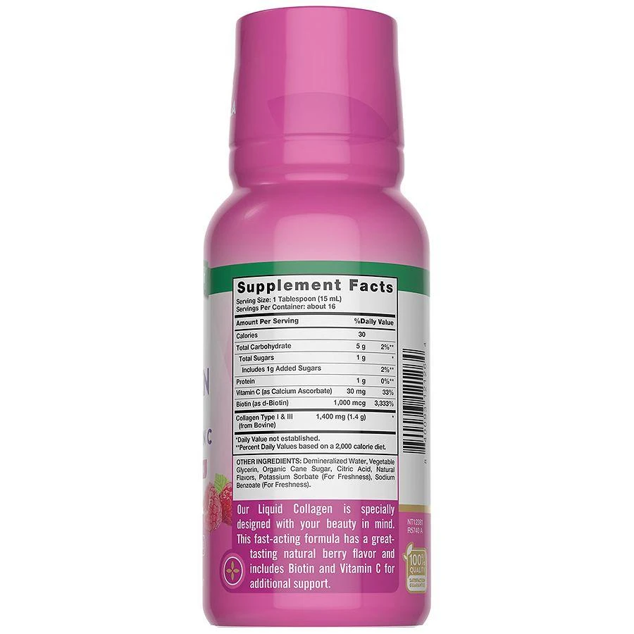 Nature's Truth Premium Liquid Collagen with Biotin + Vitamin C 3