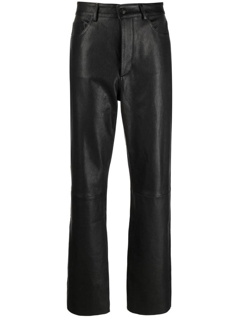 3 X 1 3X1 Sabina Leather Trousers