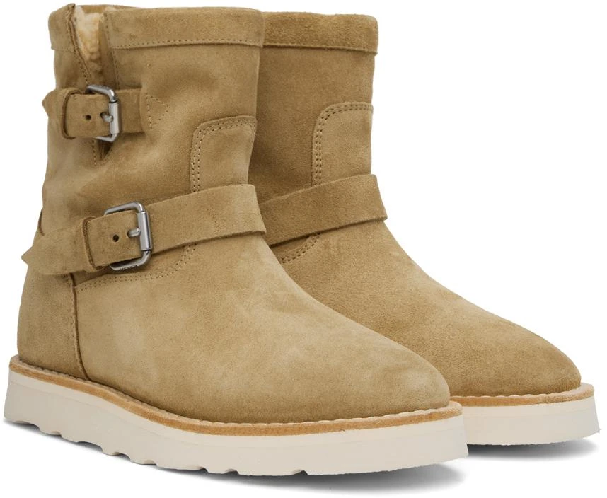 Kenzo Beige Kenzo Paris Kenzocozy Boots 4