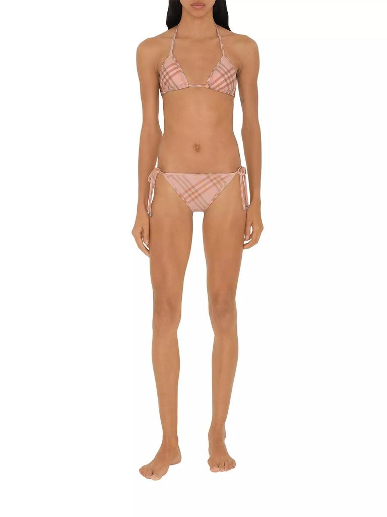 Burberry Check String Bikini Bottom 2