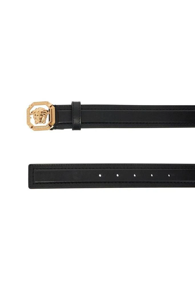 Versace "Leather Medusa Belt With 2