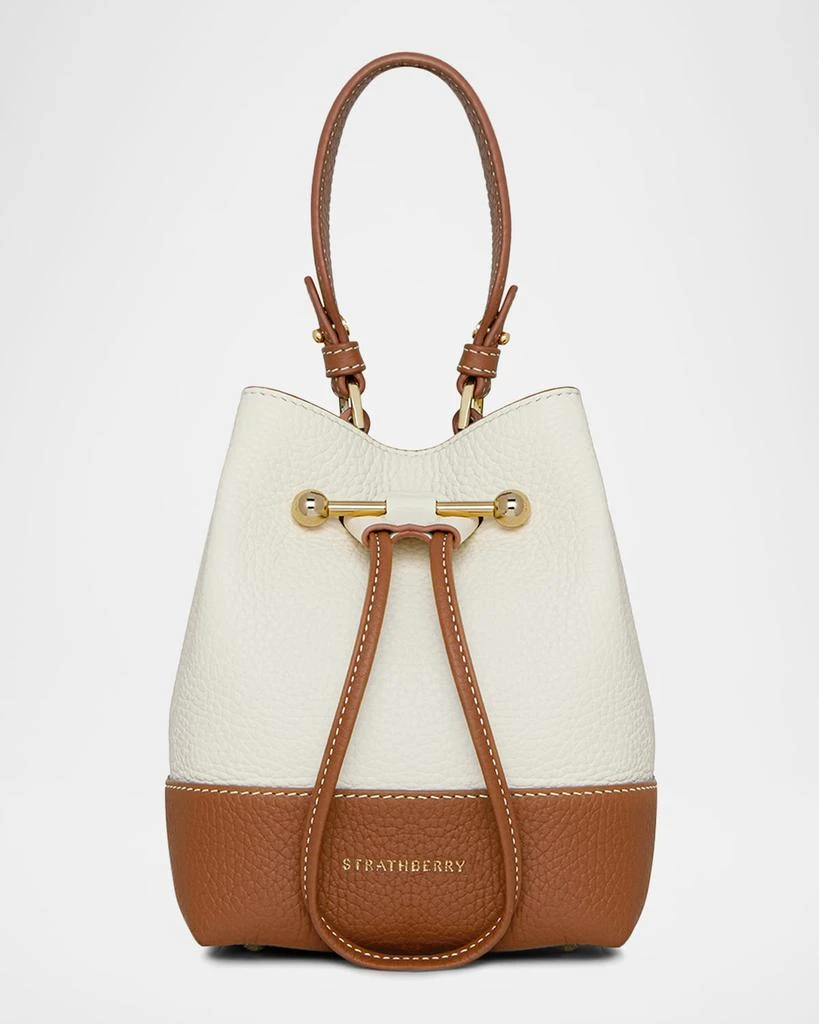 Strathberry Lana Osette Drawstring Leather Crossbody Bag 1