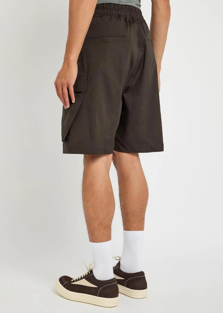 Rick Owens Cargobela stretch-cotton shorts 3
