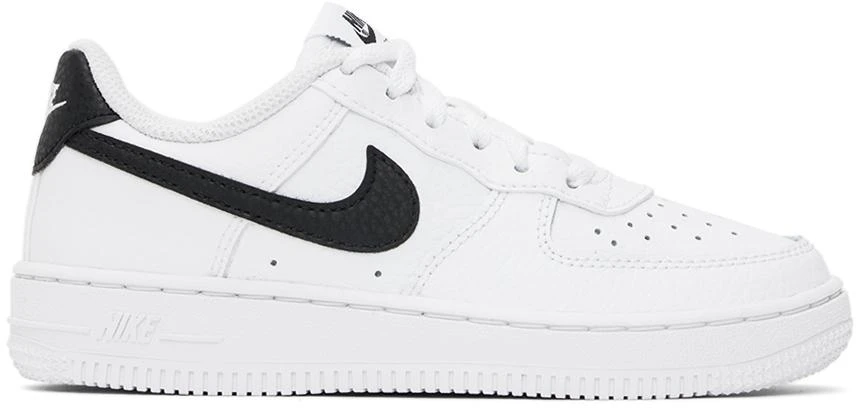 NIKE Kids White Force 1 Little Kids Sneakers 1