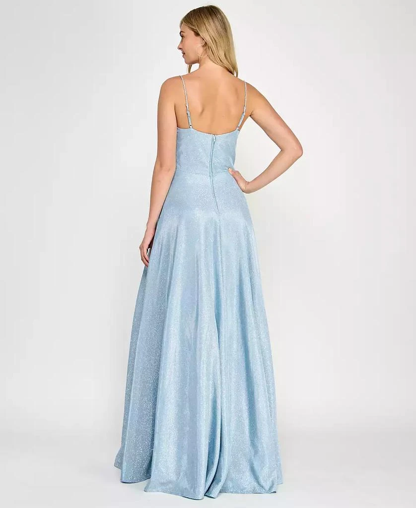 sachin and babi light blue dress Juniors Long Formal Dresses for Women for sale main image 0