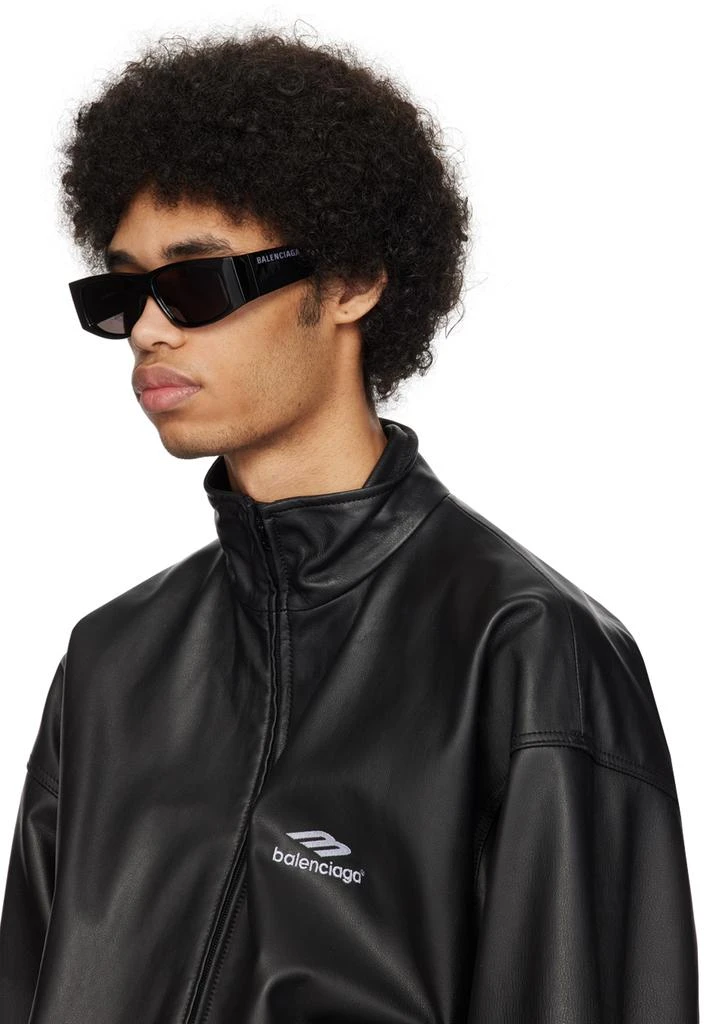 Balenciaga Black LED Frame Sunglasses 4
