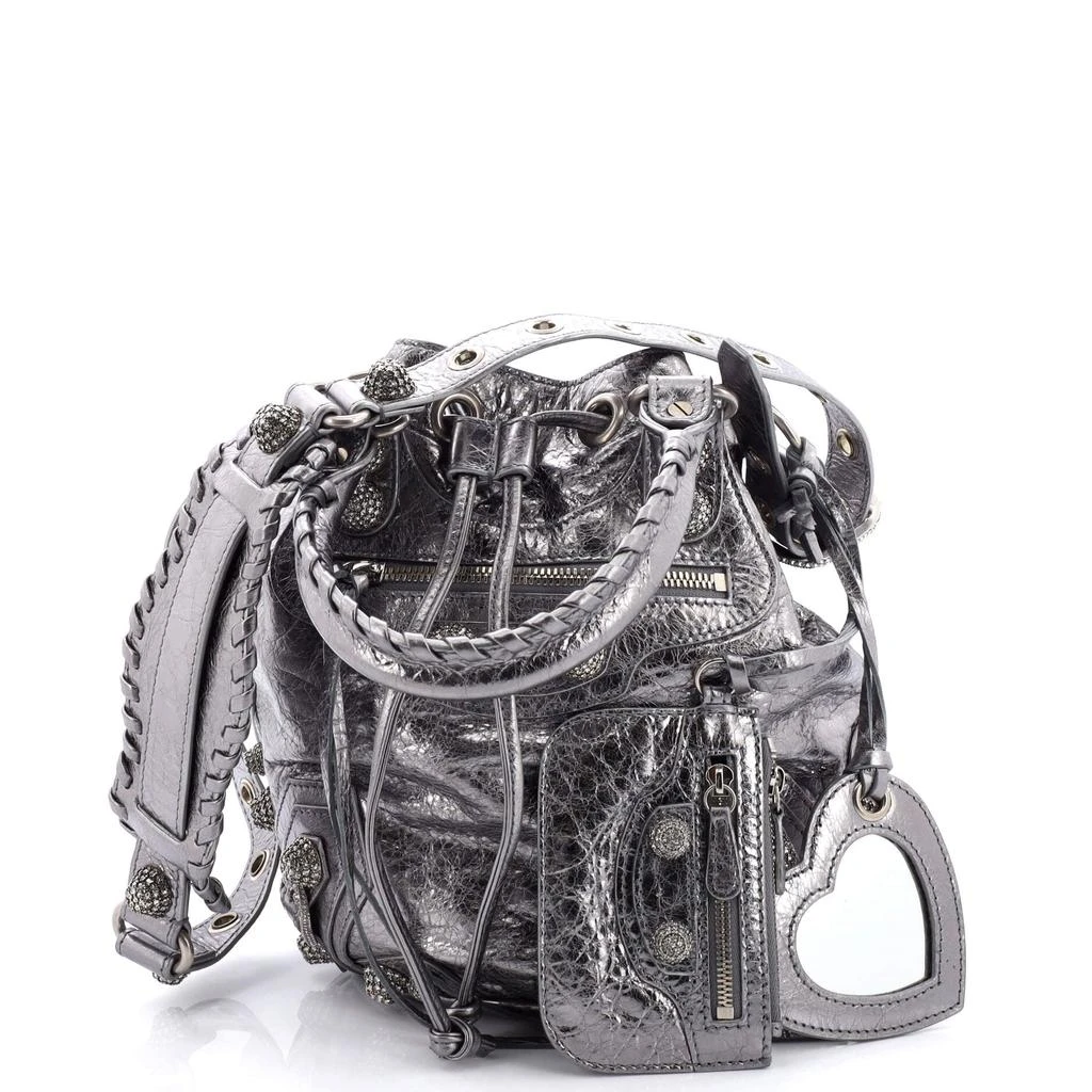 Balenciaga Le Cagole Giant Studs Bucket Bag Leather XS 1
