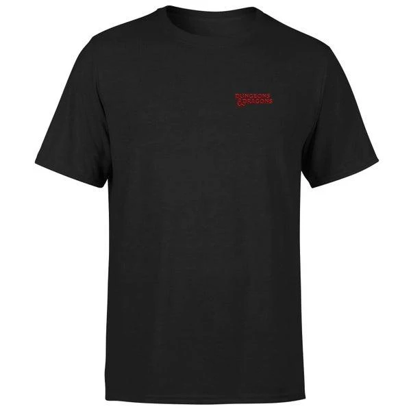 Original Hero Dungeons & Dragons D&D Logo Men's T-Shirt - Black 1