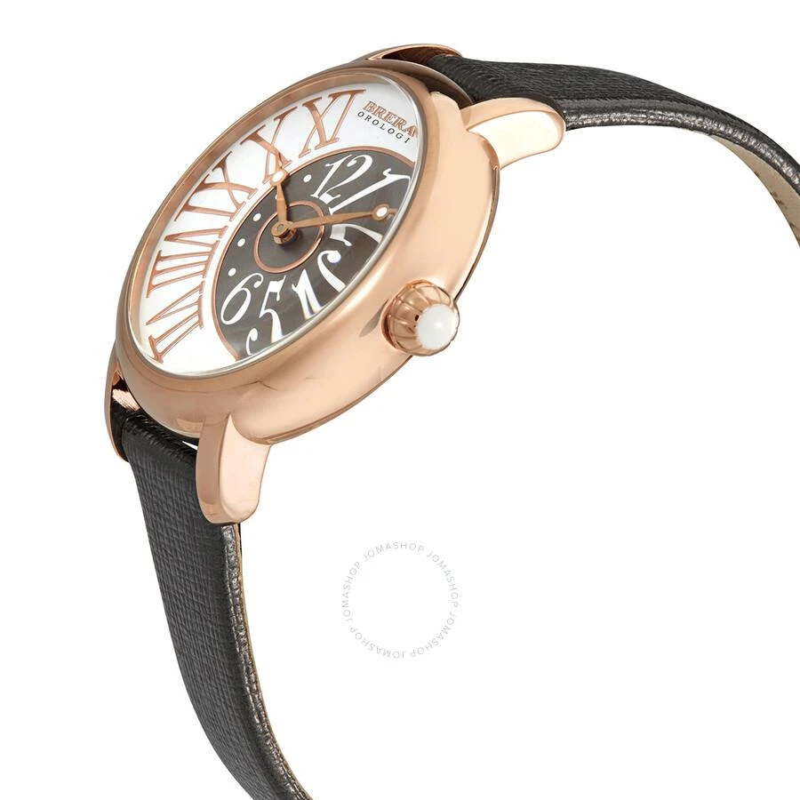 BRERA OROLOGI Valentina Elegant Quartz White Dial Ladies Watch BRVAEL3802-ANTR-SAF 2