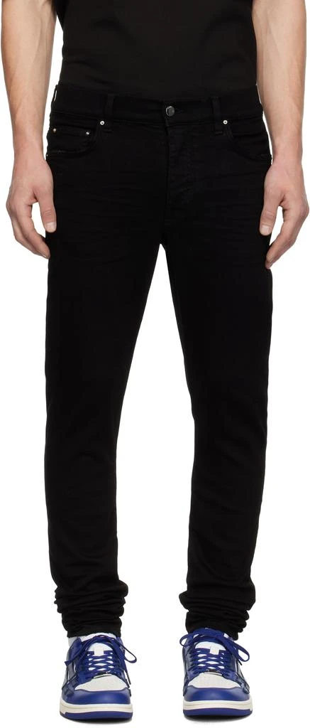 AMIRI Black Stack Jeans 1