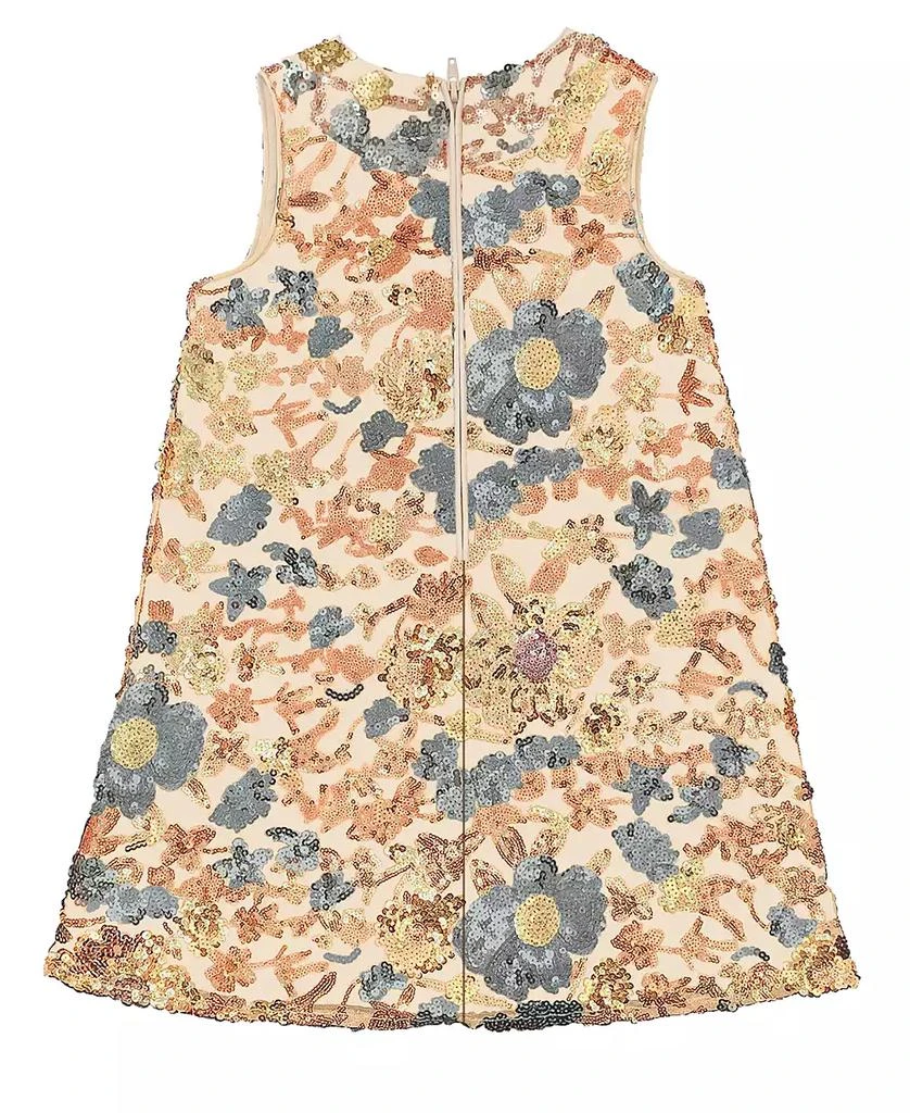 Nannette Toddler & Little Girls Floral Sequin Dress 2