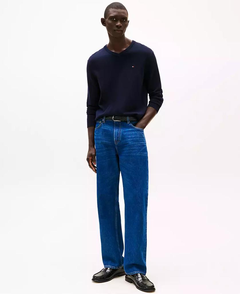 Tommy Hilfiger Men's Essential Solid V-Neck Sweater