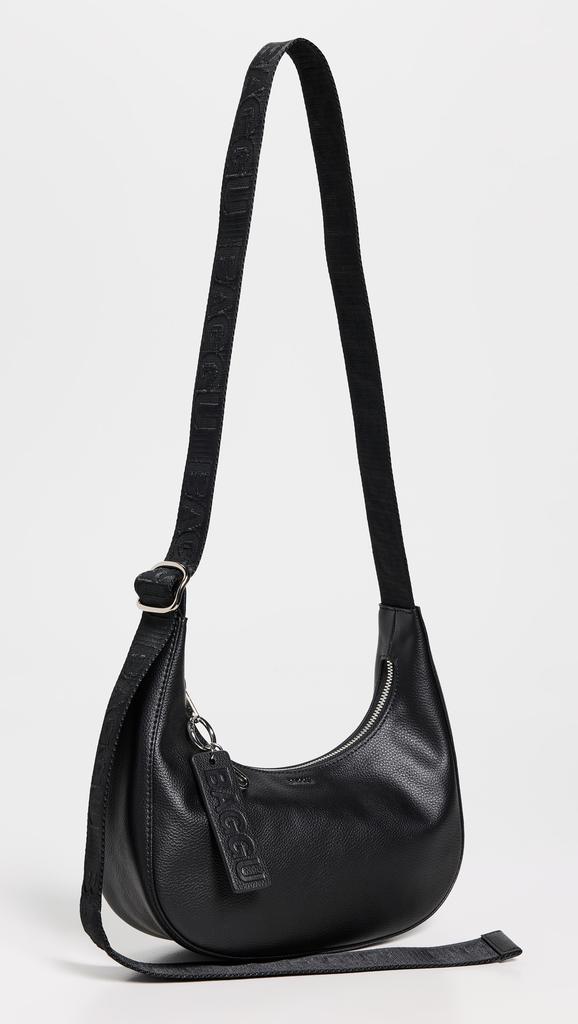 Baggu Small Recycled Leather Crescent Bag
