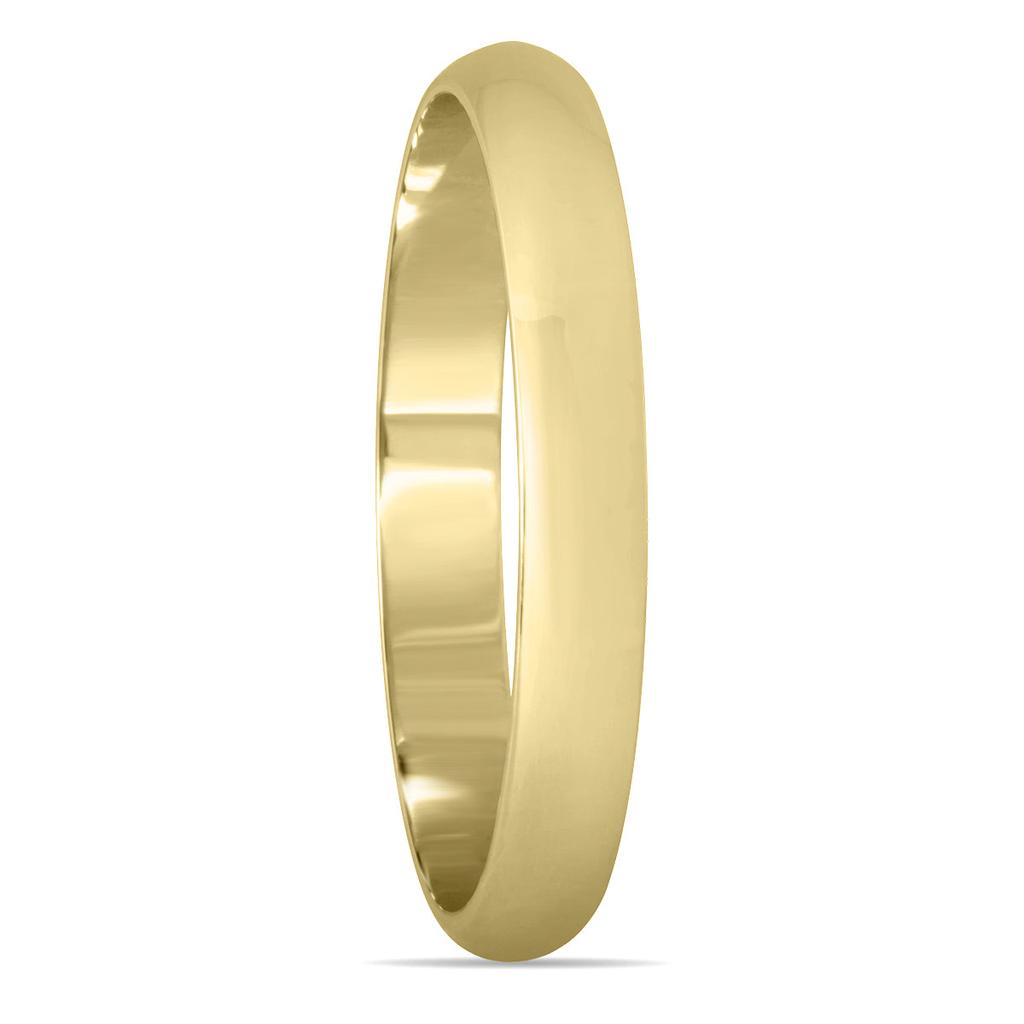 SSELECTS 2Mm Domed Wedding Band In 10K Yellow Gold