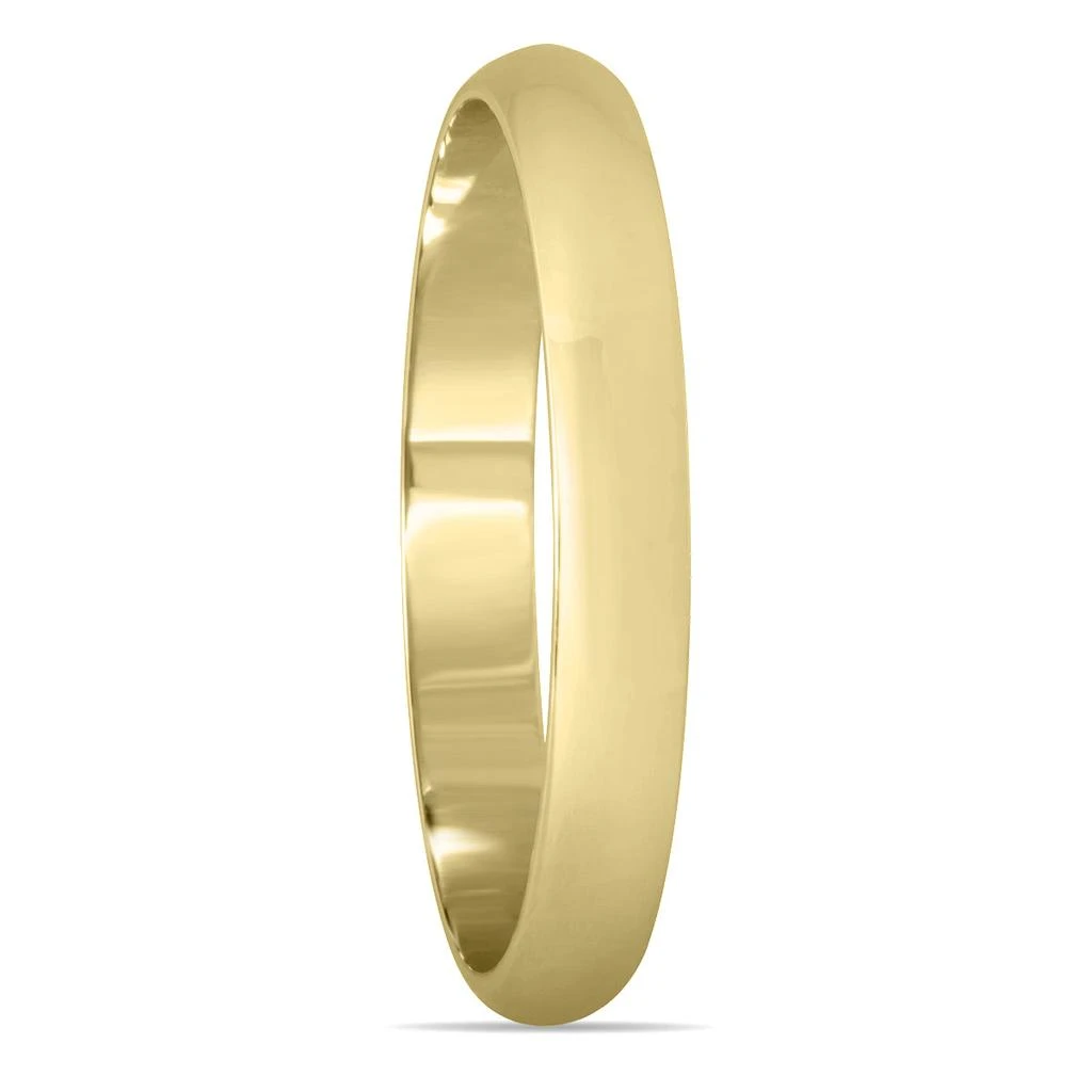 SSELECTS 2Mm Domed Wedding Band In 10K Yellow Gold 2