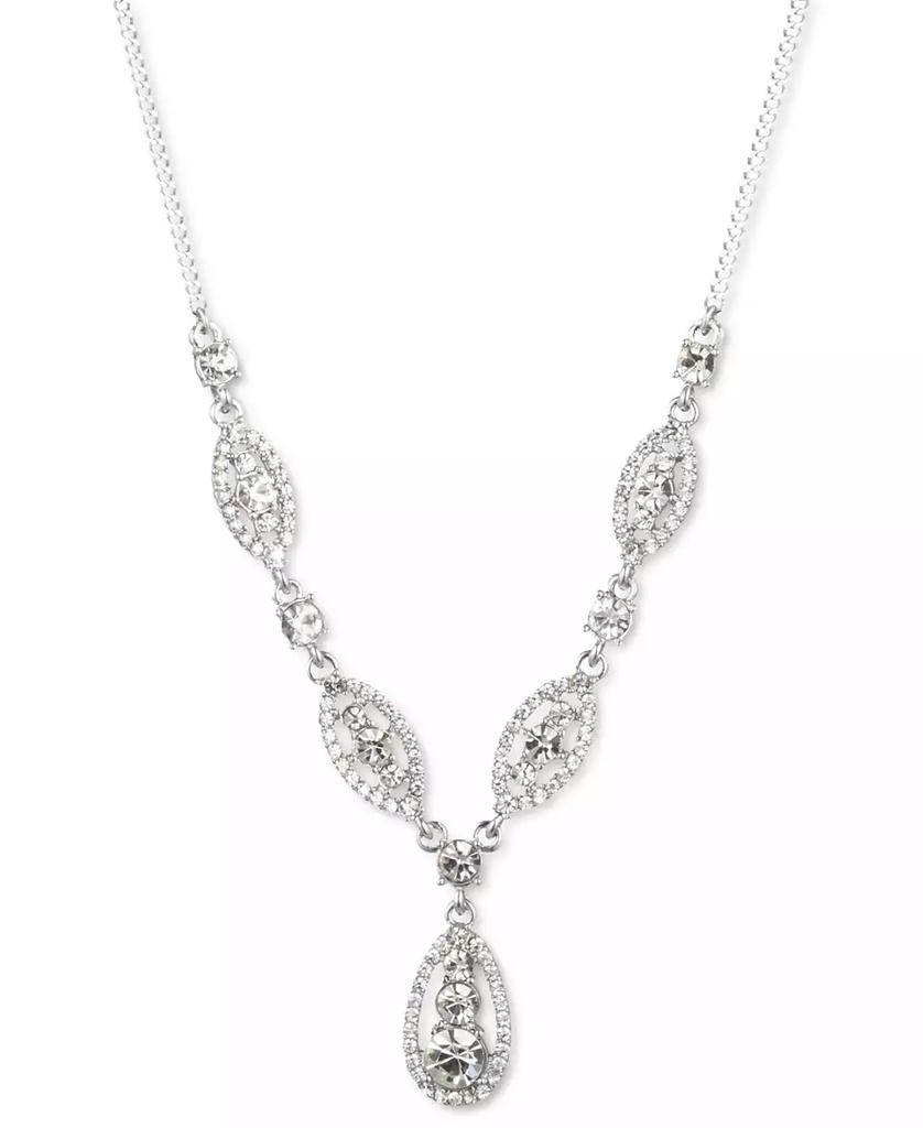 【２点まとめて】GIVENCHY★ネックレス Givenchy Pear-Shape Crystal Lariat Necklace, 16