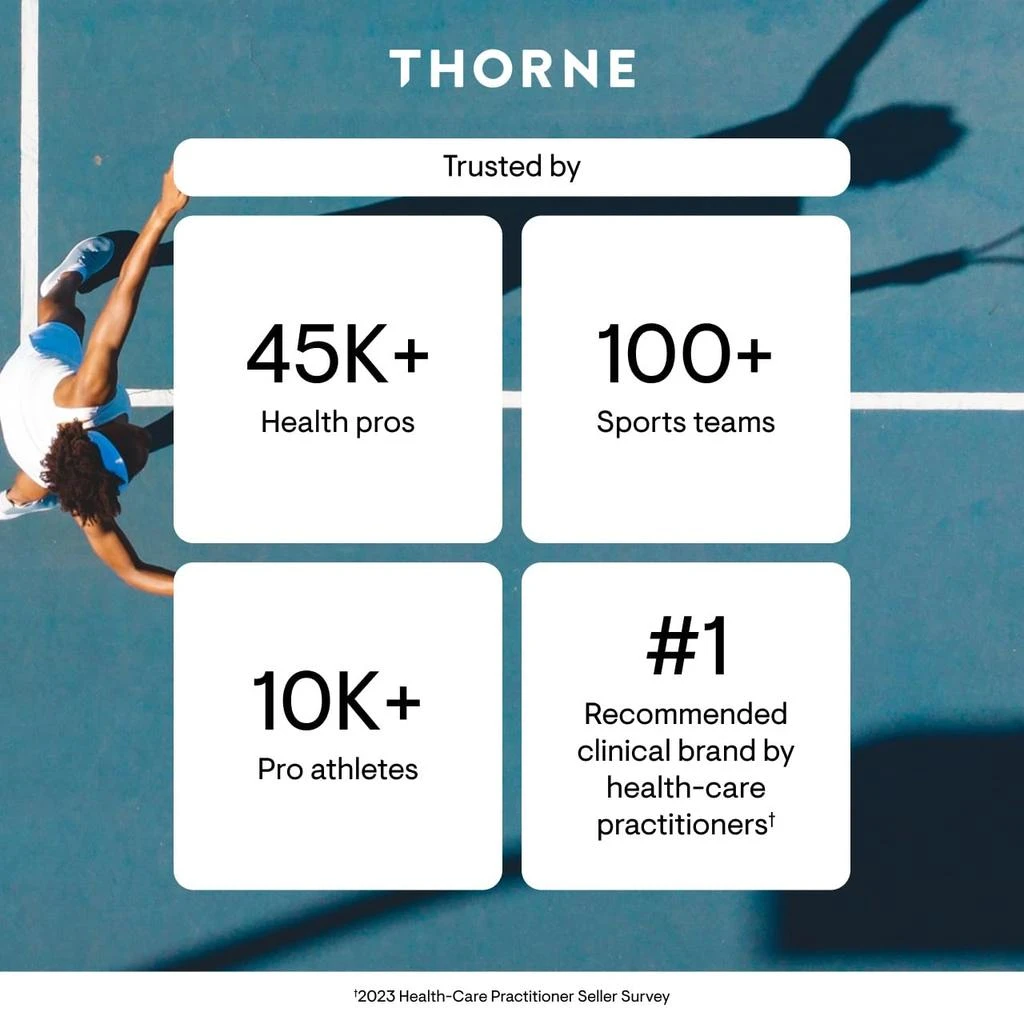 THORNE THORNE - Vitamin D3 Supplement - Supports Healthy Bones, Teeth, Muscles, Cardiovascular
Immune Function* - Gluten, Dairy
Soy-Free - 10,000 IU - 60 Servings 8