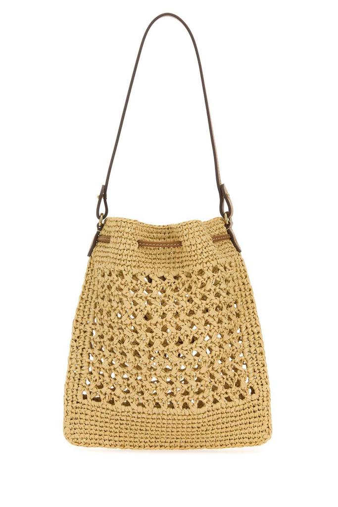 【MIU MIU】RAFIA MINI TOTE BAG Miu Miu Woven Raffia Mini Bag | Neutrals | FARFETCH