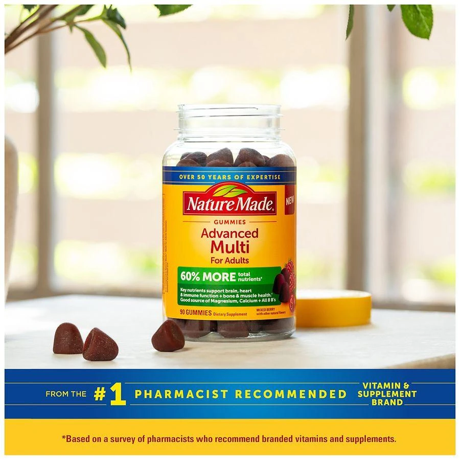 Nature Made Multivitamin Gummies For Adults Mixed Berry 9