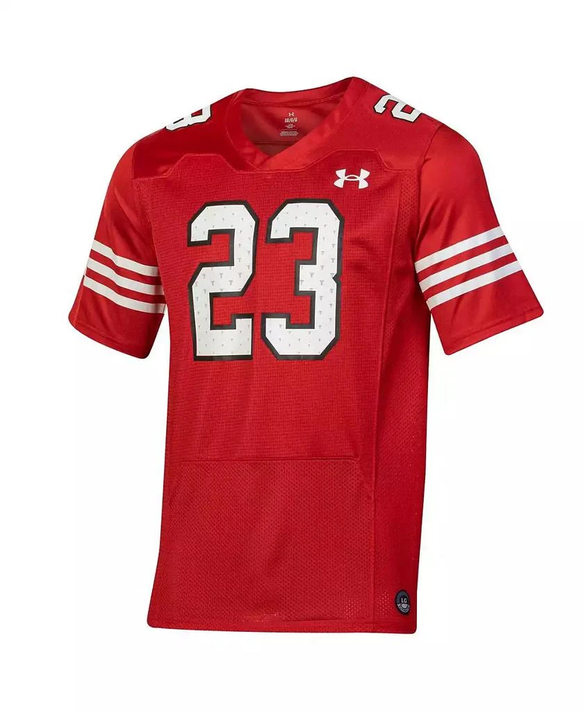 Under Armour Men's #23 Red Texas Tech Red Raiders Throwback Replica Jersey 2