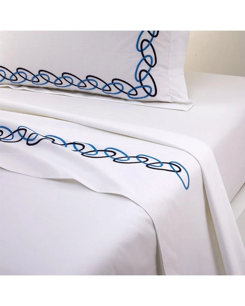 Yves Delorme 200 Thread Count Taormina Flat Sheet 1