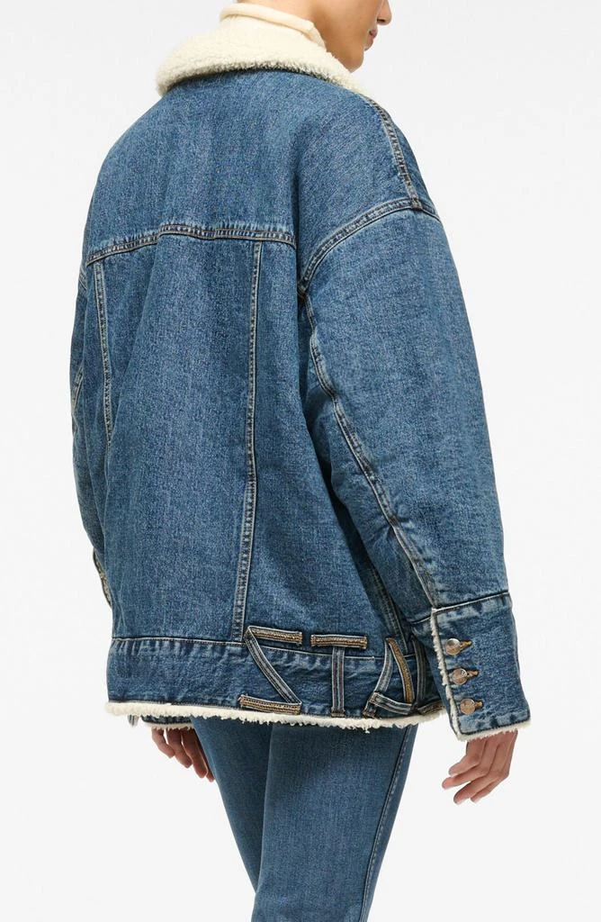 Staud + Wrangler The Biggest Jean Jacket 3