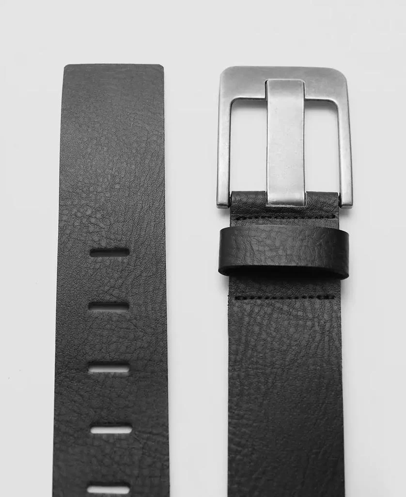Mango Women's Wide Leather Belt 3
